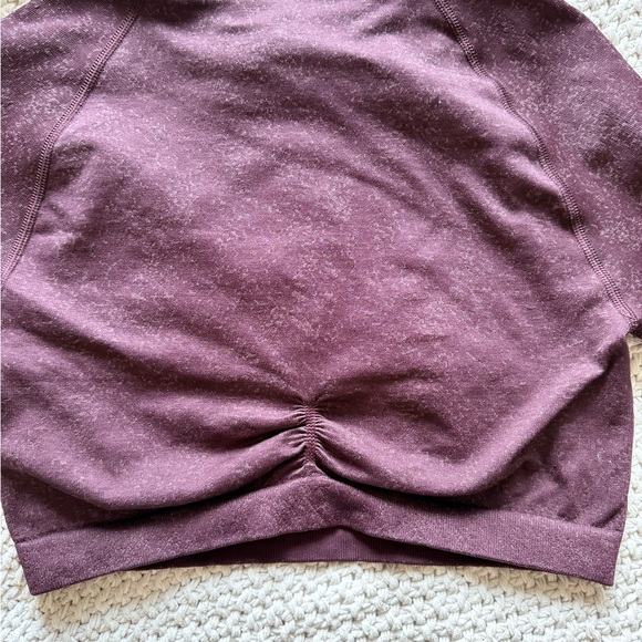 Gymshark Burgundy Long Sleeve Top - Picture 4 of 5
